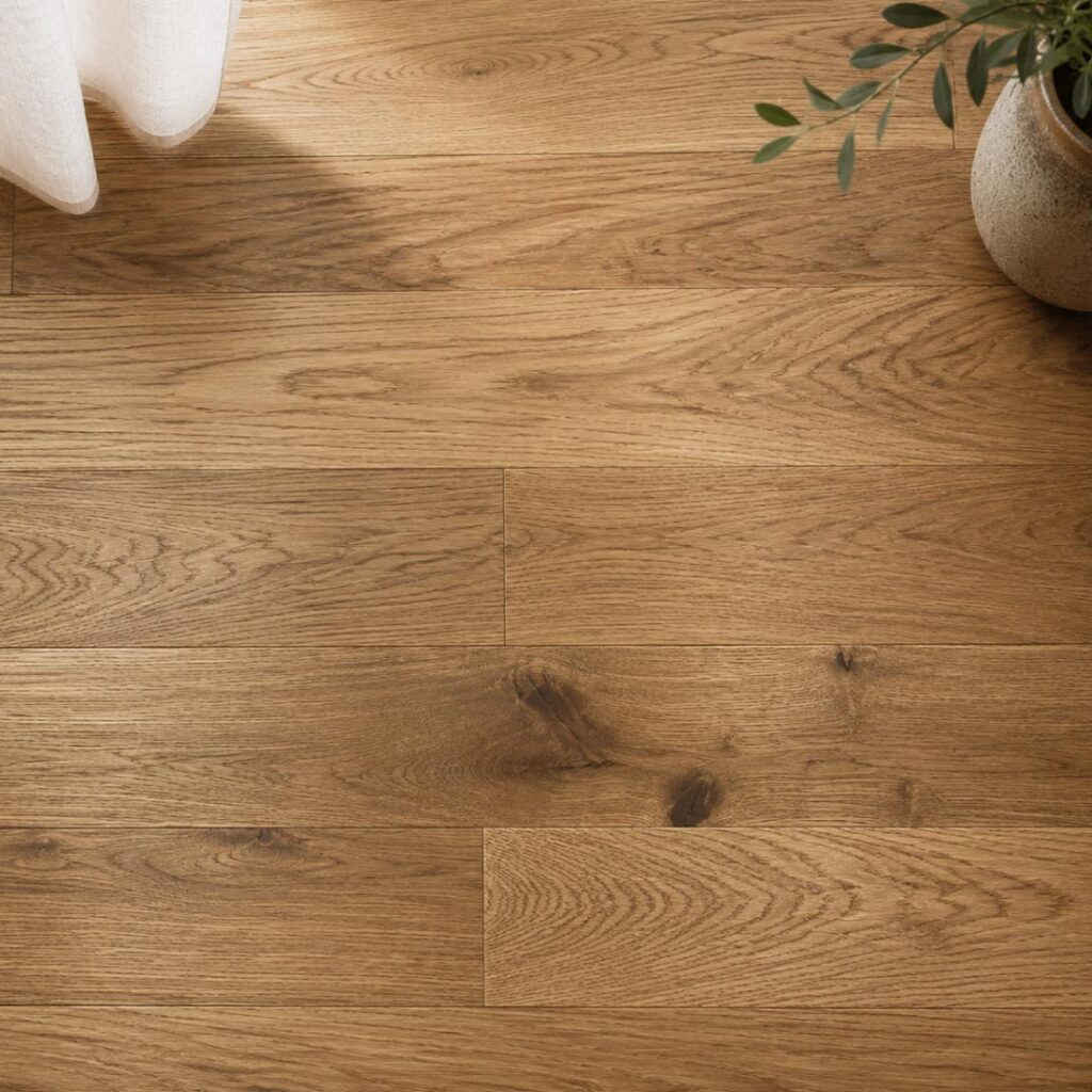 Parkett Boen Gent 1-l tamm Soft Brown, mattlakk, harjatud, 13.2/2.7 × 181 × 2200 mm